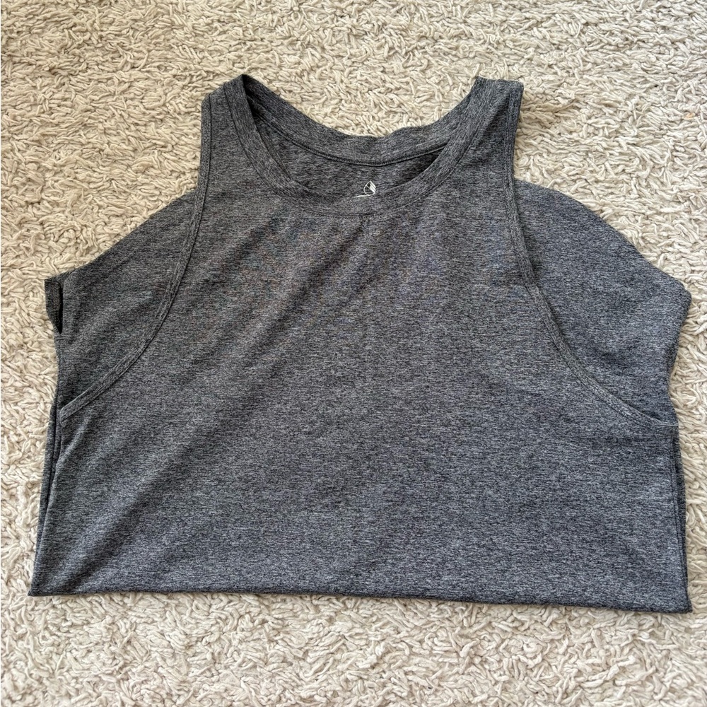 Charcoal Sleeveless Women's Tank Top